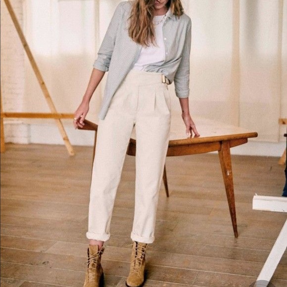 Sezane Pants - Sezane Francky Trousers